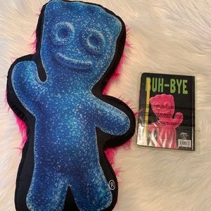 sour patch kids pillow